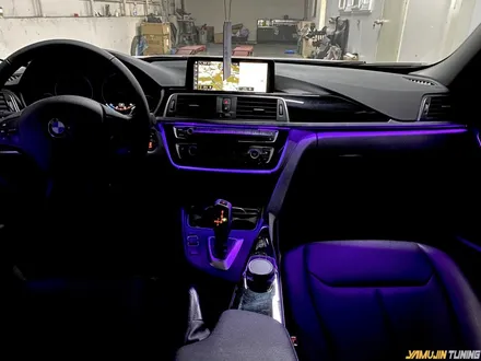 bmw 3시리즈 엠비언트 시공 후기 달라진 야간 실내 분위기 / 용인시 처인구 포곡읍