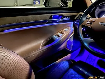 g90 리무진 빈약한 순정 엠비언트 라이트 광량 업그레이드로 제대로 사용하자! / 용인시 처인구 포곡읍