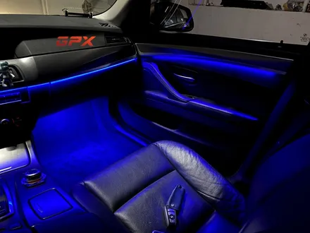 bmw f10 5시리즈 깔끔한 연출 실내 튜닝 비노출 히든 엠비언트 라이트 / 용인 처인구, 모현, 곤지암, 포곡, 양지