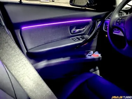 bmw 3시리즈 엠비언트 시공 후기 달라진 야간 실내 분위기 / 용인시 처인구 포곡읍