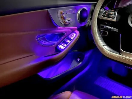 벤츠 w205 c클래스 카브리올레 빈약한 순정 엠비언트 확실한 광량으로 업그레이드! / 용인시 처인구 포곡읍