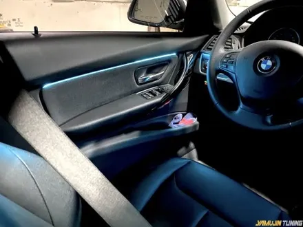 bmw 3시리즈 엠비언트 시공 후기 달라진 야간 실내 분위기 / 용인시 처인구 포곡읍