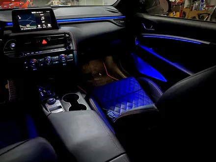 제네시스 g70 액티브 무빙 엠비언트 라이트 글로우 모션으로 완벽한 실내 조명 연출. / 용인 처인구, 모현, 곤지암, 포곡, 양지