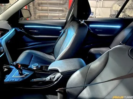 bmw 3시리즈 엠비언트 시공 후기 달라진 야간 실내 분위기 / 용인시 처인구 포곡읍