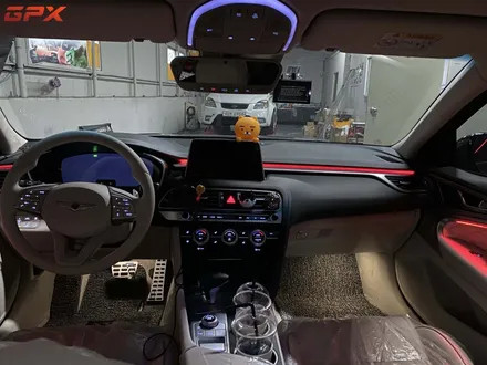 제네시스 G70 깔끔한 실내 튜닝은 이런 스타일로 비노출 아크릴 히든 엠비언트 라이트 / 용인 처인구, 모현, 곤지암, 포곡, 양지