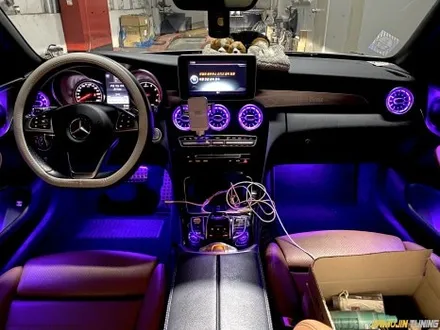 벤츠 w205 c클래스 카브리올레 빈약한 순정 엠비언트 확실한 광량으로 업그레이드! / 용인시 처인구 포곡읍