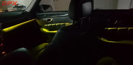 벤츠 e클래스 W212모델 내부 순정 엠비언트 풀 컬러 RGB 광량업 시공 용인 엠비언트 엠비언트라이트[용인GPX] / 용인 처인구, 모현, 곤지암, 포곡, 양지