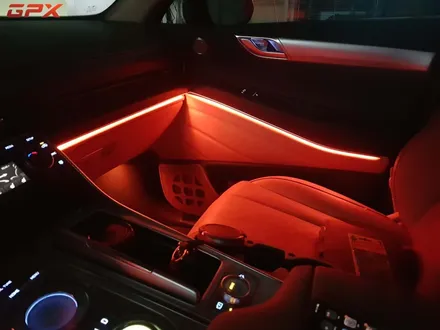 제네시스 SUV GV80 프리미엄 다운 내부 튜닝 순정 엠비언트 라이트 광량업그레이드 / 용인 처인구, 모현, 곤지암, 포곡, 양지