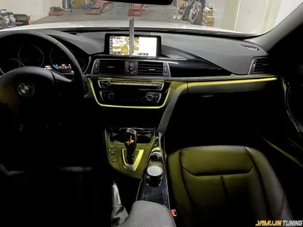 bmw 3시리즈 엠비언트 시공 후기 달라진 야간 실내 분위기 / 용인시 처인구 포곡읍
