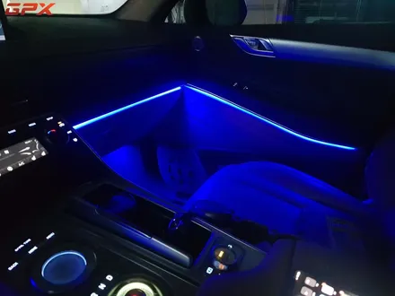 제네시스 SUV GV80 프리미엄 다운 내부 튜닝 순정 엠비언트 라이트 광량업그레이드 / 용인 처인구, 모현, 곤지암, 포곡, 양지