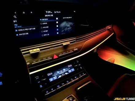 더 뉴 그랜저 글로우 모션 액티브 엠비언트 라이트 s 클래스 실내 부럽지 않다! / 용인시 처인구 포곡읍