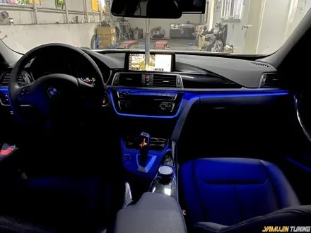 bmw 3시리즈 엠비언트 시공 후기 달라진 야간 실내 분위기 / 용인시 처인구 포곡읍