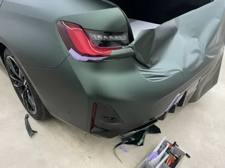 대구 랩핑 BMW M340i 스톤 그린 시공 / 대구 남구 봉덕동