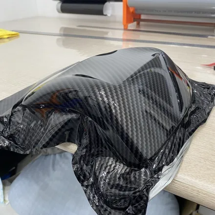 벤츠 S클래스 W221 실내 우드를 카본으로..! 대구 랩핑 전문 / 대구 남구 봉덕동