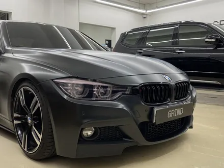 대구 랩핑 BMW 3시리즈 반 무광 블랙 전체 재시공! / 대구 남구 봉덕동