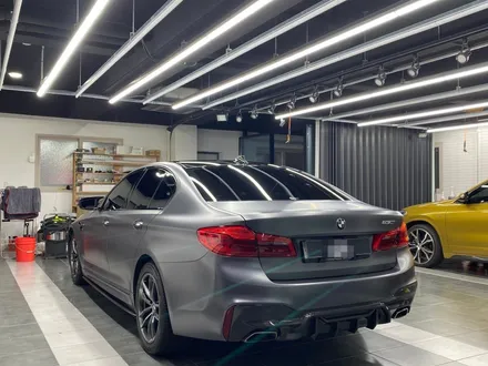 대구 랩핑 BMW 530I 사틴 그레이 메탈릭 전체 시공 후기 / 대구 남구 봉덕동