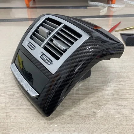 벤츠 S클래스 W221 실내 우드를 카본으로..! 대구 랩핑 전문 / 대구 남구 봉덕동