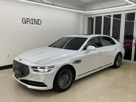 대구 G90 고광도 화이트 전체 랩핑 (타이니봇)! / 대구 남구 봉덕동