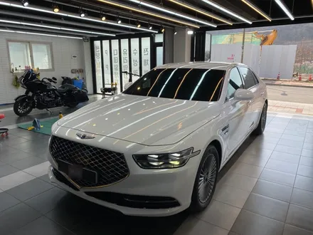 대구 랩핑 G90 3M 화이트 펄 전체 시공 후기 / 대구 남구 봉덕동