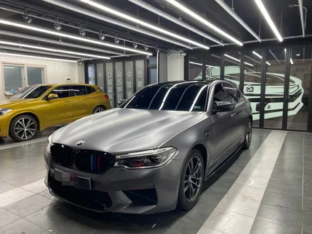 대구 랩핑 BMW 530I 사틴 그레이 메탈릭 전체 시공 후기 / 대구 남구 봉덕동