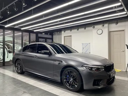 대구 랩핑 BMW 530I 사틴 그레이 메탈릭 전체 시공 후기 / 대구 남구 봉덕동
