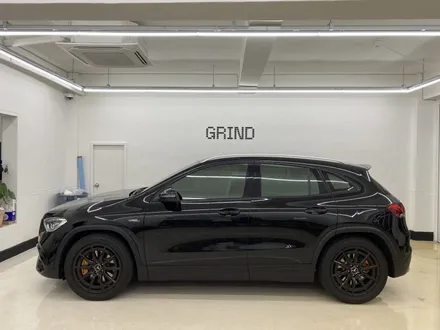벤츠 GLA amg45 부분 크롬 죽이기 랩핑 후기 대구 그라인드 / 대구 남구 봉덕동