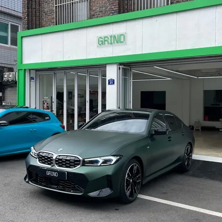 대구 랩핑 BMW M340i 스톤 그린 시공 / 대구 남구 봉덕동