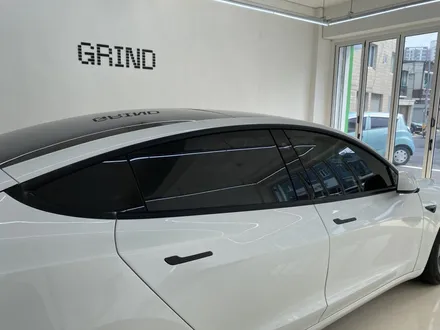 테슬라 모델3 창문 몰딩 변색... 랩핑으로 해결! 대구 그라인드 / 대구 남구 봉덕동