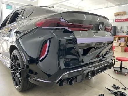 대구 랩핑 BMW X6M 타이니봇 블랙 유광 후기 / 대구 남구 봉덕동