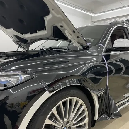 블랙 유광 전체 랩핑 적극 추천! 대구 BMW X7 시공 후기 / 대구 남구 봉덕동