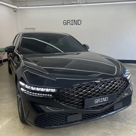 대구 랩핑 제네시스 G90 블랙 에디션 / 대구 남구 봉덕동