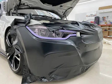 대구 랩핑 BMW 3시리즈 반 무광 블랙 전체 재시공! / 대구 남구 봉덕동