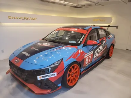 아반떼 N Cup Car 실사 랩핑 / 강남구 개포동