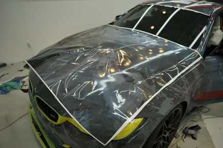 BMW M4 커스텀 실사랩핑 / 강남구 개포동
