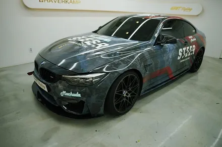 BMW M4 커스텀 실사랩핑 / 강남구 개포동