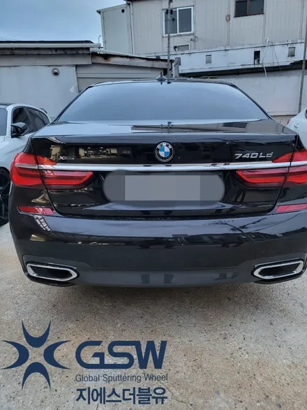 [지에스더블유 수원점] BMW 740LD 19인치 다이아 컷팅 휠 복원 후기 수원점 / 성남시 시흥동