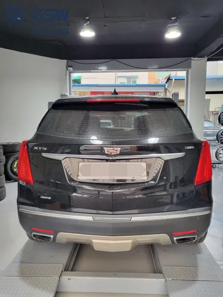 캐딜락 XT5 20인치 휠복원 화이트크롬 휠도색 / 성남시 시흥동