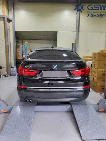 BMW GT 19인치 휠복원 다이아컷팅휠수리작업 지에스더블유수원점 / 성남시 시흥동