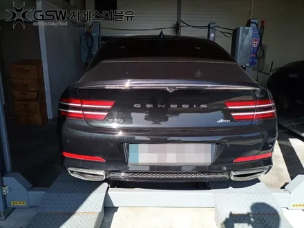 수원 제네시스 G80 19인치 휠복원 휠 스크래치 완벽복원! / 성남시 시흥동