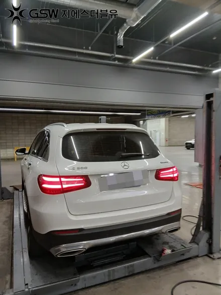 벤츠 SUV 휠복원 추천｜GLC300 19인치 다이아컷팅 휠수리 – 부산 / 성남시 시흥동