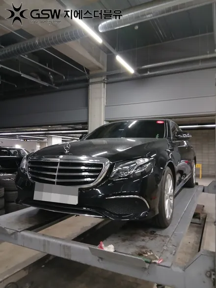 판교 벤츠 E220d 18인치 실버휠 휠복원 작업 후기 / 성남시 시흥동