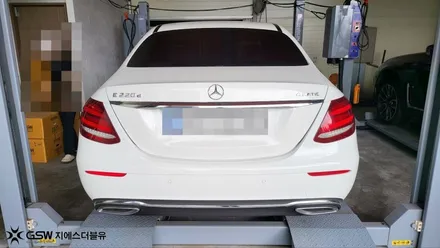 분당 벤츠 E220d 휠복원 후기 판교 GSW 다이아컷팅 휠 전문점 / 성남시 시흥동