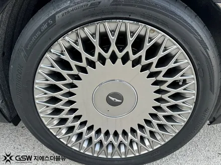 분당 G90 휠도색 잘하는 곳 19인치 화이트크롬 휠 작업 / 성남시 시흥동