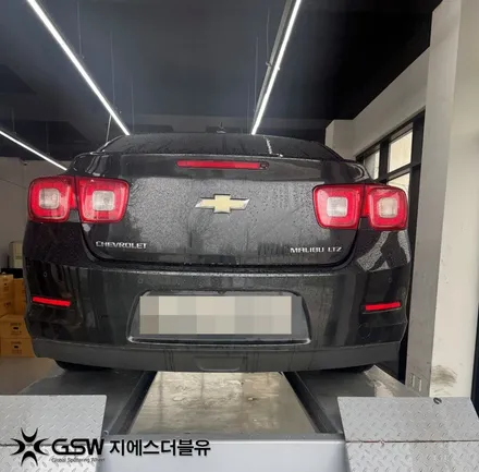 판교 휠복원 전문 말리부 18인치 다이아컷팅 휠수리 / 성남시 시흥동