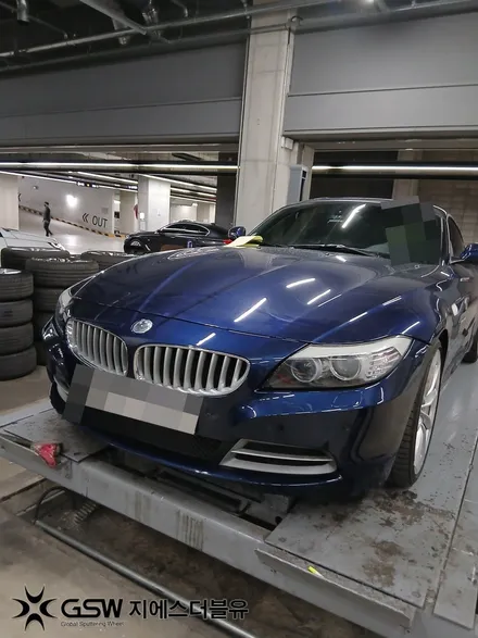 판교 BMW Z4 휠복원 19인치 다이아컷팅 휠 수리 / 성남시 시흥동