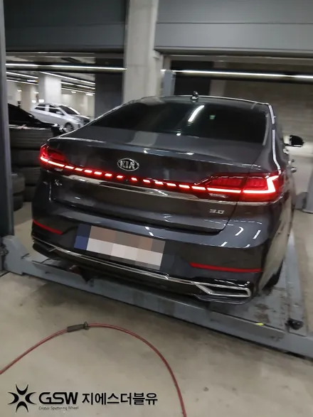수원 반광 스퍼터링 휠복원 기아 K7 프리미어 19인치 휠 수리 / 성남시 시흥동