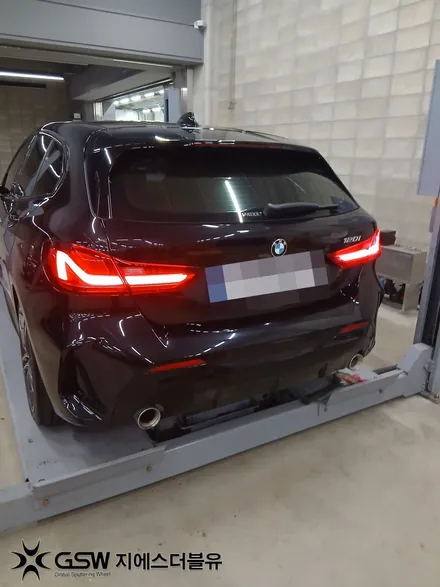 판교 수입차 휠복원 BMW 120i 18인치 휠 스크래치 해결 / 성남시 시흥동