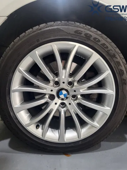 BMW 520d 19인치 휠복원 다이아컷팅 휠수리 안양휠복원 / 성남시 시흥동
