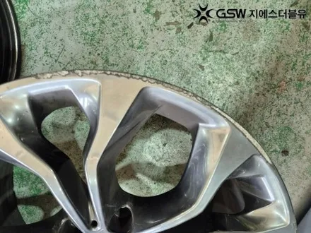 강남 BMW 휠도색 X6 20인치휠 블랙크롬 작업 후기 / 성남시 시흥동