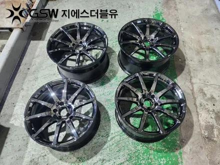 분당 휠도색 깔끔하게 잘하는 업체! 벤츠 AMG 20인치 컷팅휠에서 블랙크롬 휠도색 후기 / 성남시 시흥동